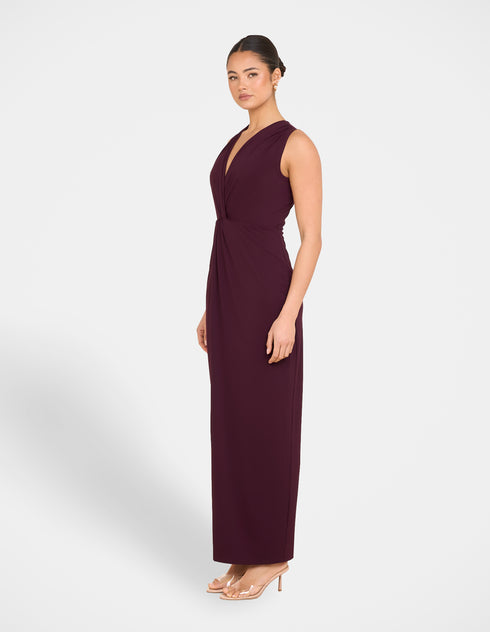 Opal Twist Front Gown